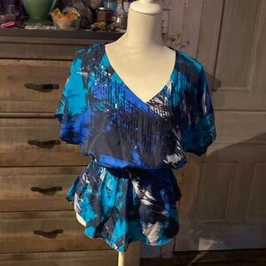 Calvin Klein Multi color blouse